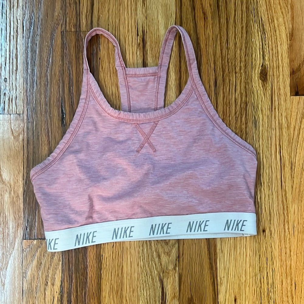 Nike Blush Racerback Sports Bra